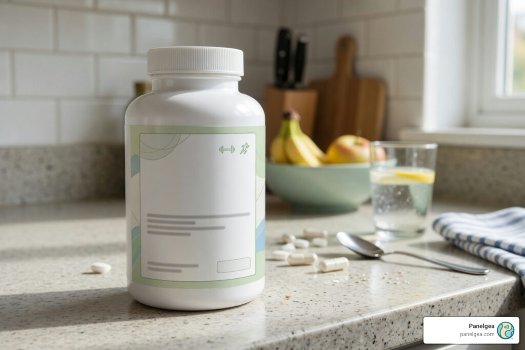 supplement facts panel builder