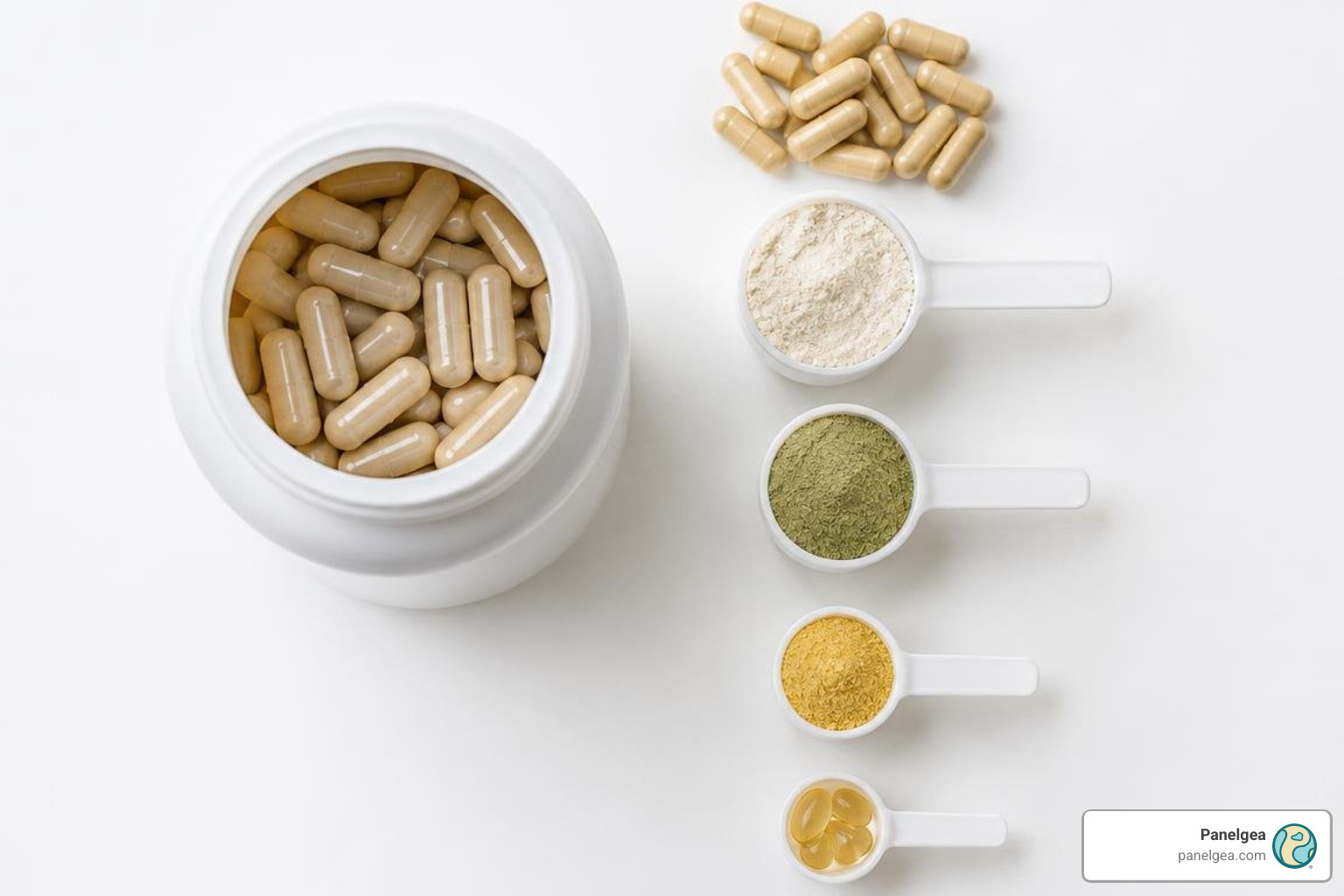 Descending weight hierarchy on a supplement label